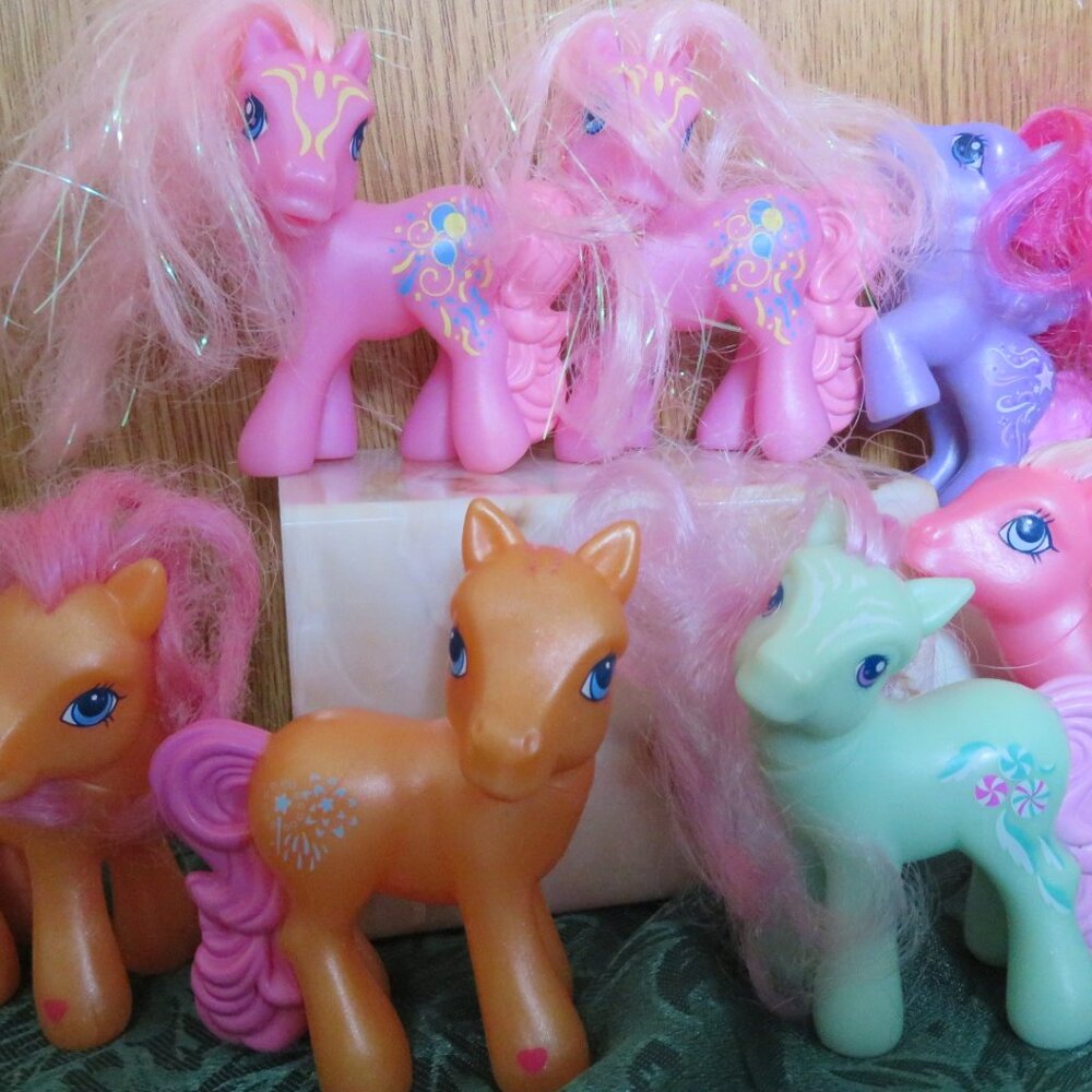 Set of 7 My Little Pony MLP (123V)